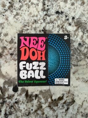 Needoh Fuzz Ball - The Velvet Squeeze - NEW IN BOX